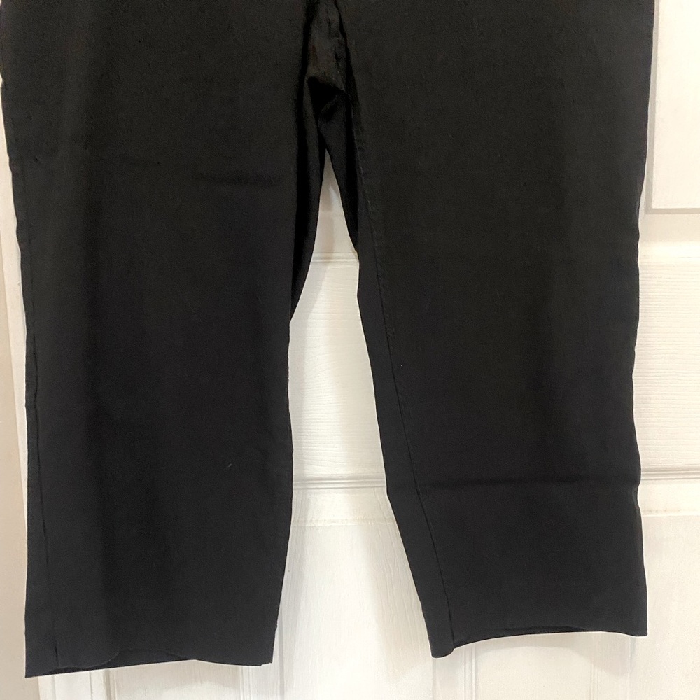 Westbound Woman Capri Pull-On Pants in Black - Picture 5 of 9